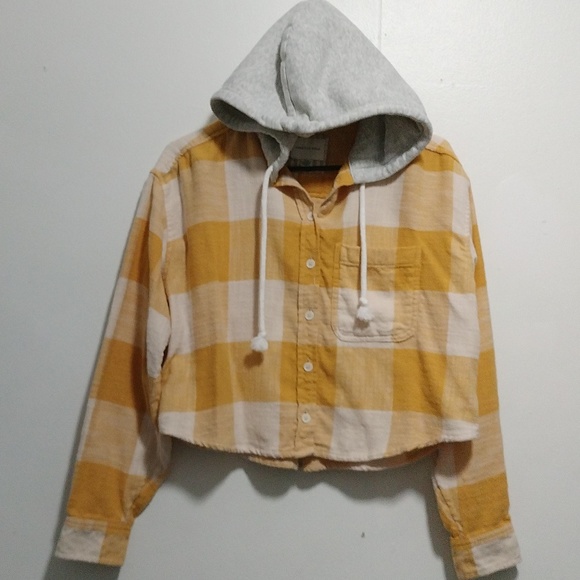 American Eagle button down hoodie size S - Picture 7 of 16